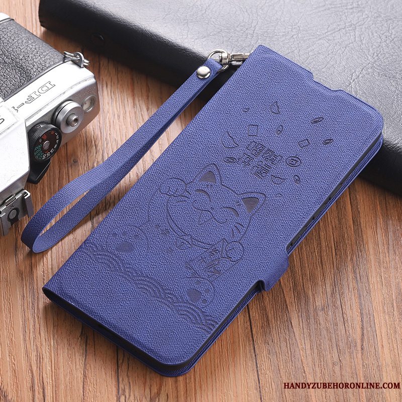 Etui Xiaomi Mi 10 Pro Support Blå Af Personlighed, Cover Xiaomi Mi 10 Pro Silikone Elskeren Lille Sektion
