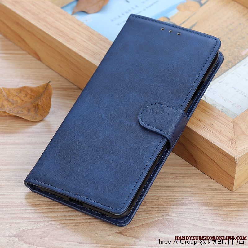 Etui Xiaomi Mi 10 Pro Vintage Business Lille Sektion, Cover Xiaomi Mi 10 Pro Folio Telefonkort