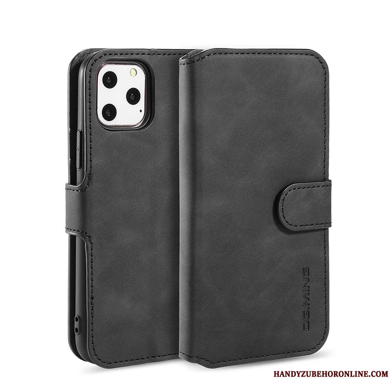 Etui iPhone 11 Pro Beskyttelse Telefonbusiness, Cover iPhone 11 Pro Tasker Anti-fald Sort