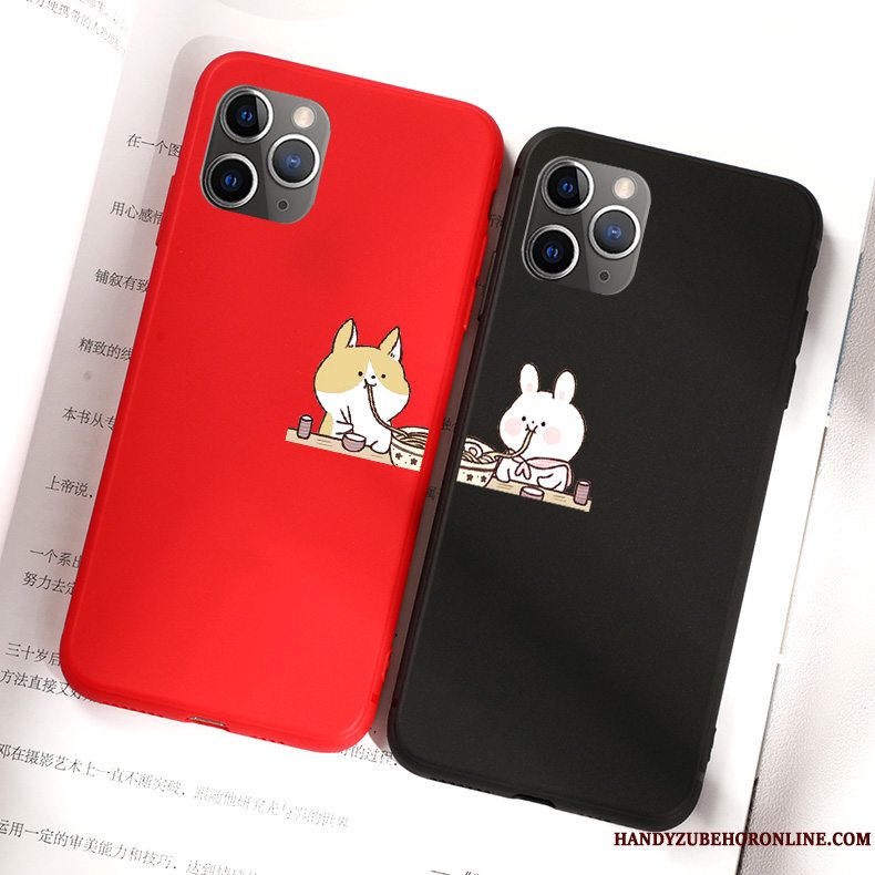 Etui iPhone 11 Pro Max Cartoon Nuttet Kanin, Cover iPhone 11 Pro Max Blød Telefonelskeren