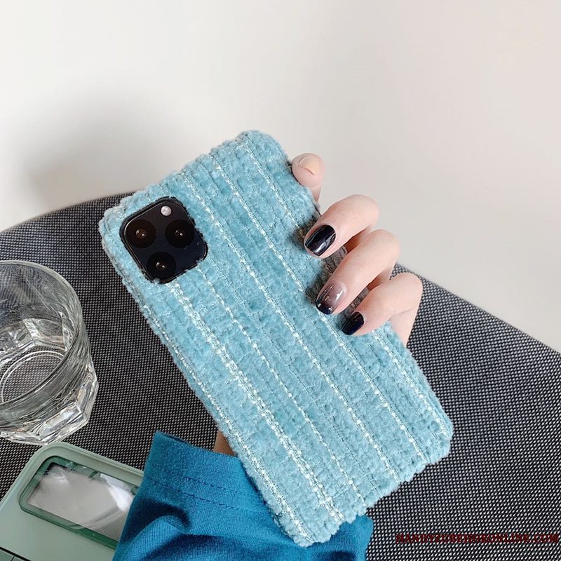 Etui iPhone 11 Pro Max Mode Anti-fald Ny, Cover iPhone 11 Pro Max Kreativ Blå Af Personlighed