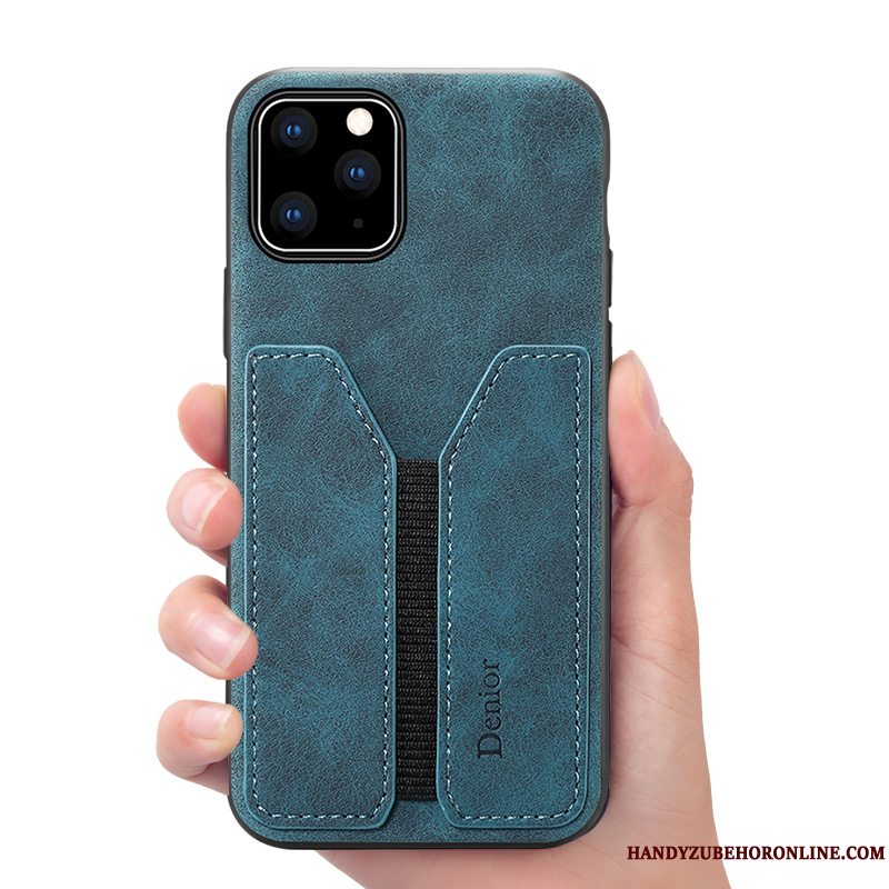 Etui iPhone 11 Pro Tegnebog Ny Blå, Cover iPhone 11 Pro Tasker Telefonbusiness