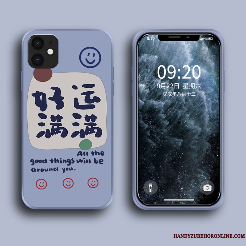 Etui iPhone 12 Mini Beskyttelse Elskeren Blå, Cover iPhone 12 Mini Blød Telefonny