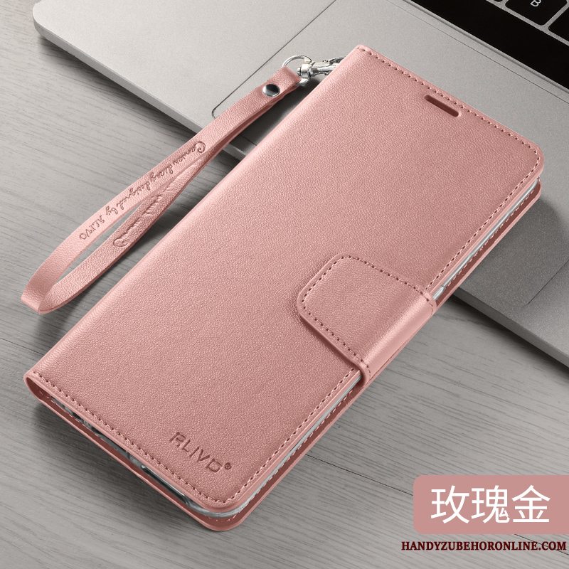 Etui iPhone 12 Mini Beskyttelse Tynd Telefon, Cover iPhone 12 Mini Tasker Anti-fald Rosa Guld