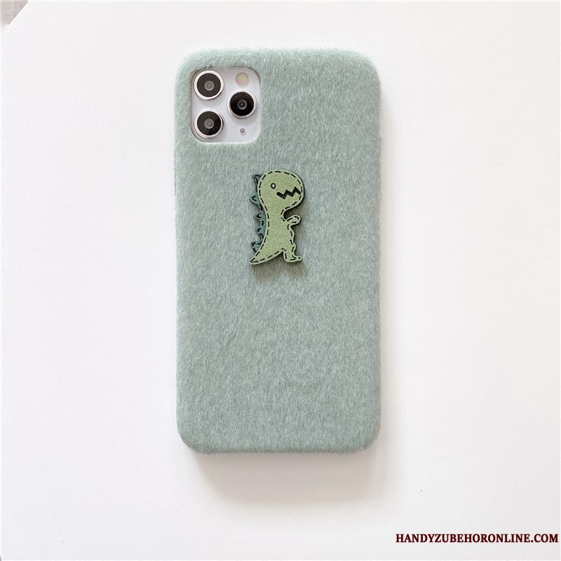 Etui iPhone 12 Pro Max Grøn Lille Sektion, Cover iPhone 12 Pro Max Dragon Lyse