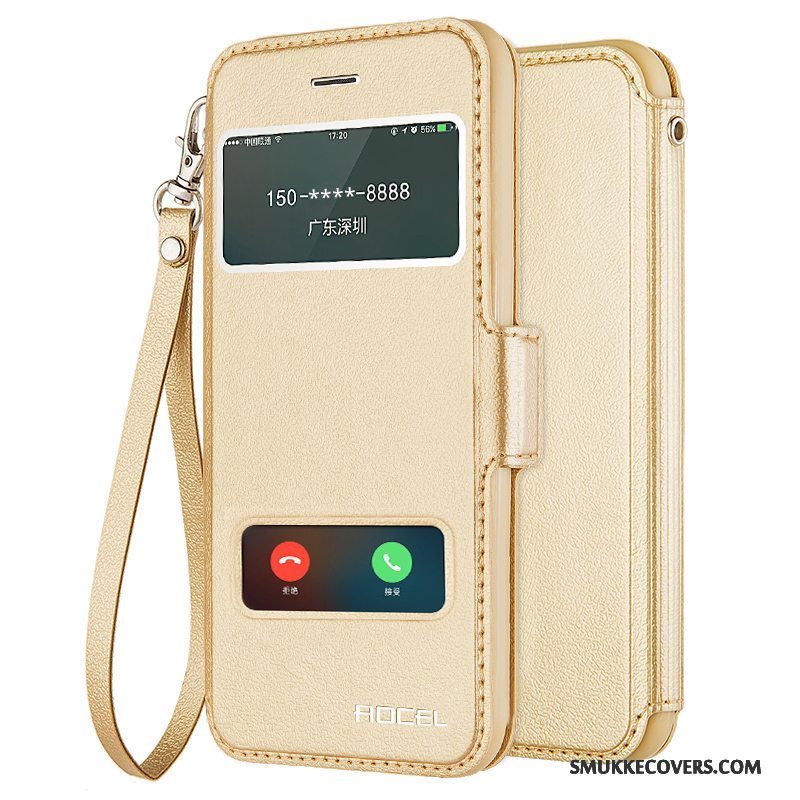 Etui iPhone 4/4s Beskyttelse Trend Anti-fald, Cover iPhone 4/4s Silikone Guld Telefon