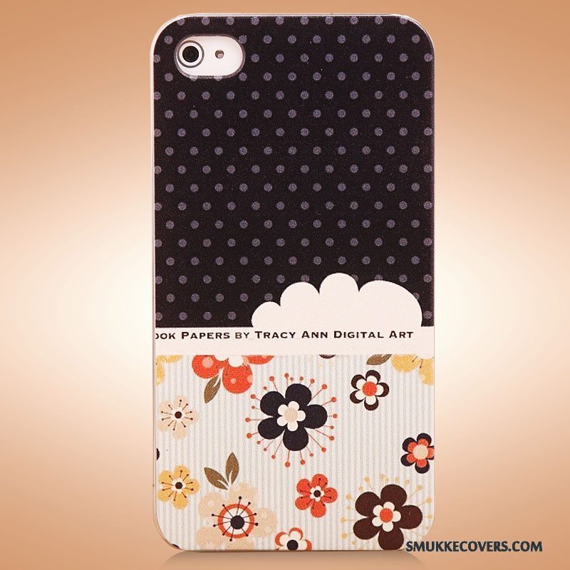 Etui iPhone 4/4s Cartoon Sort Ny, Cover iPhone 4/4s Beskyttelse Smuk Telefon