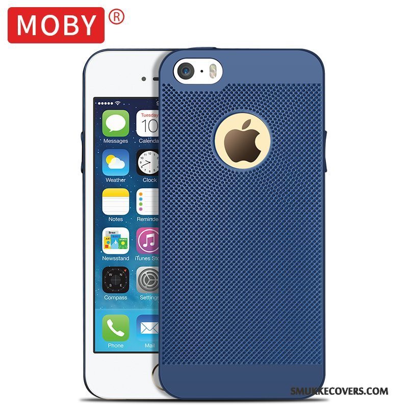 Etui iPhone 5/5s Beskyttelse Udstrålende Nubuck, Cover iPhone 5/5s Trend Telefon