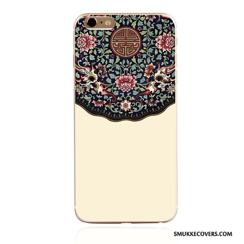 Etui iPhone 5/5s Blød Gul Hængende Ornamenter, Cover iPhone 5/5s Beskyttelse Lyse Telefon