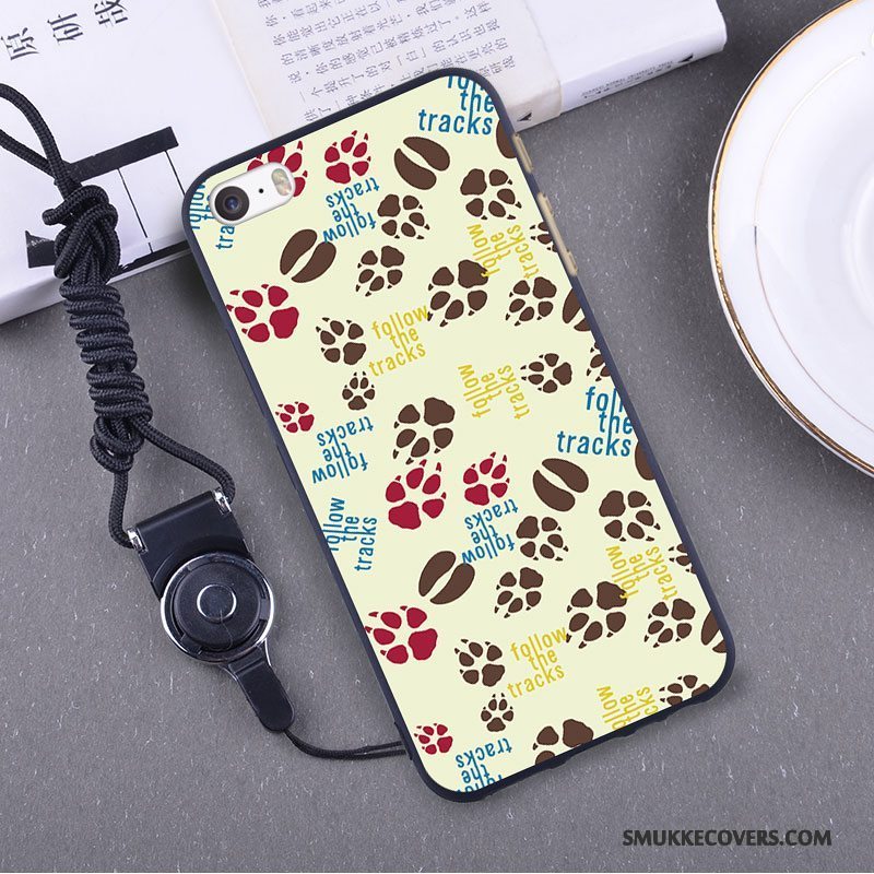 Etui iPhone 5/5s Farve Telefonnubuck, Cover iPhone 5/5s Beskyttelse Tynd