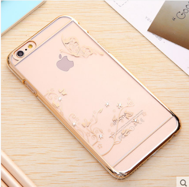 Etui iPhone 5/5s Silikone Guld Anti-fald, Cover iPhone 5/5s Beskyttelse Ny Telefon