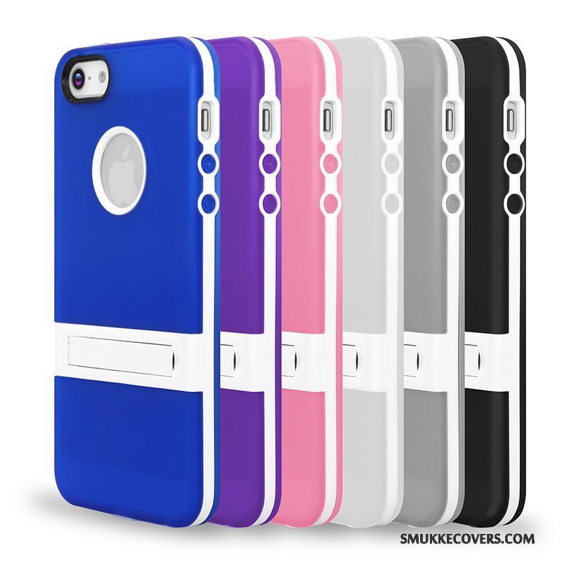 Etui iPhone 5c Farve Telefonlet Tynd, Cover iPhone 5c Beskyttelse Nubuck