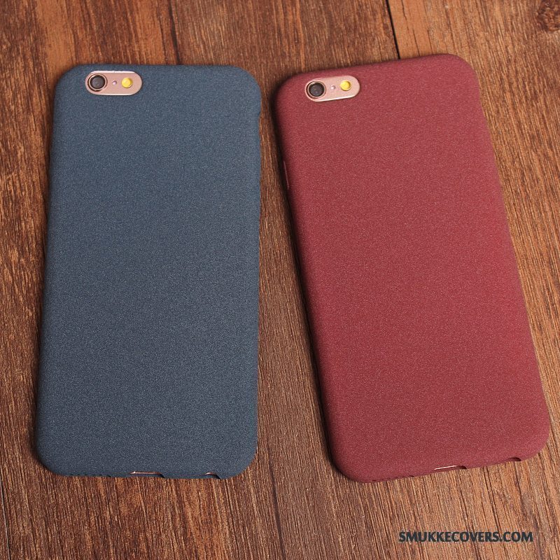 Etui iPhone 6/6s Blød Nubuck Simple, Cover iPhone 6/6s Tasker Af Personlighed Rød