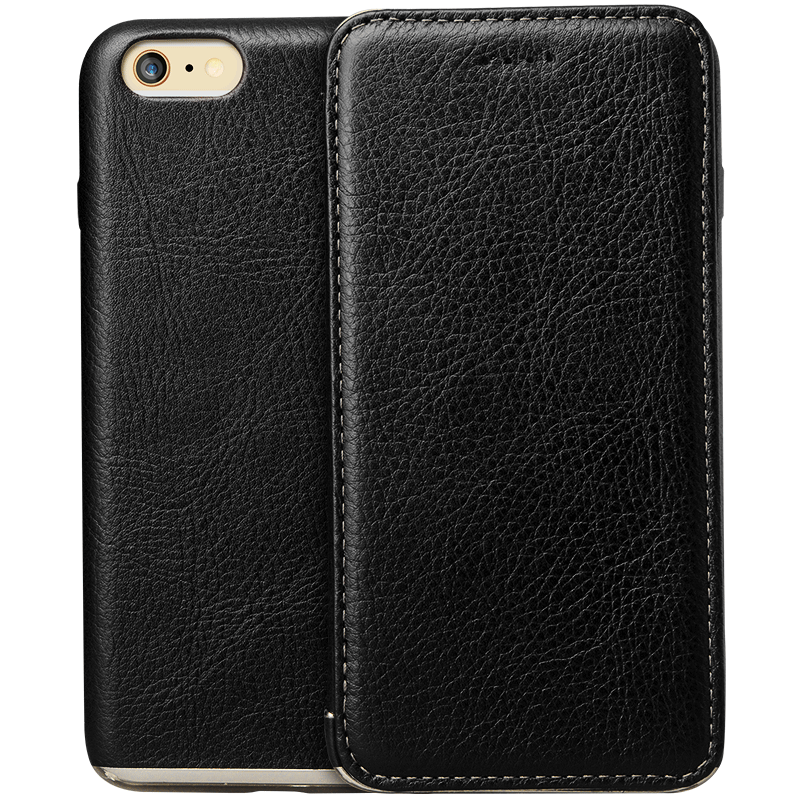 Etui iPhone 6/6s Plus Læder Telefonsort, Cover iPhone 6/6s Plus Tasker Business