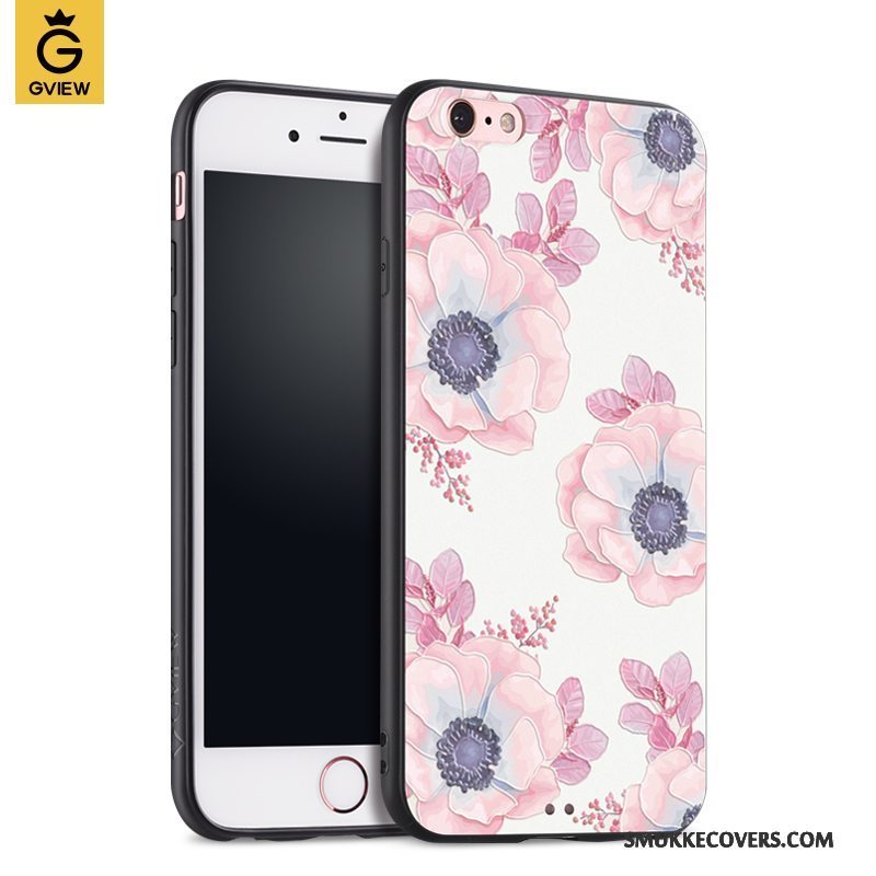 Etui iPhone 6/6s Plus Silikone Elegante Telefon, Cover iPhone 6/6s Plus Lyserød Trendy