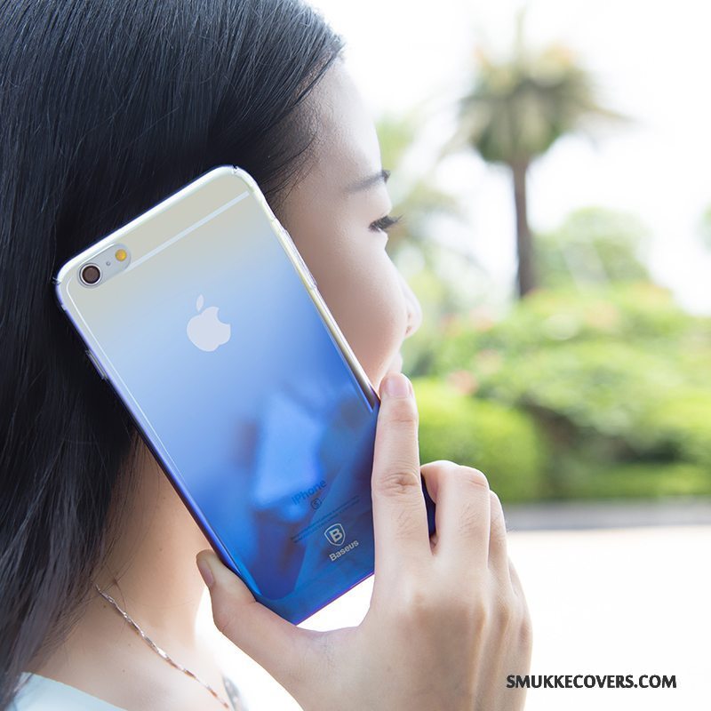 Etui iPhone 6/6s Plus Tasker Blå Belægning, Cover iPhone 6/6s Plus Tynd Anti-fald