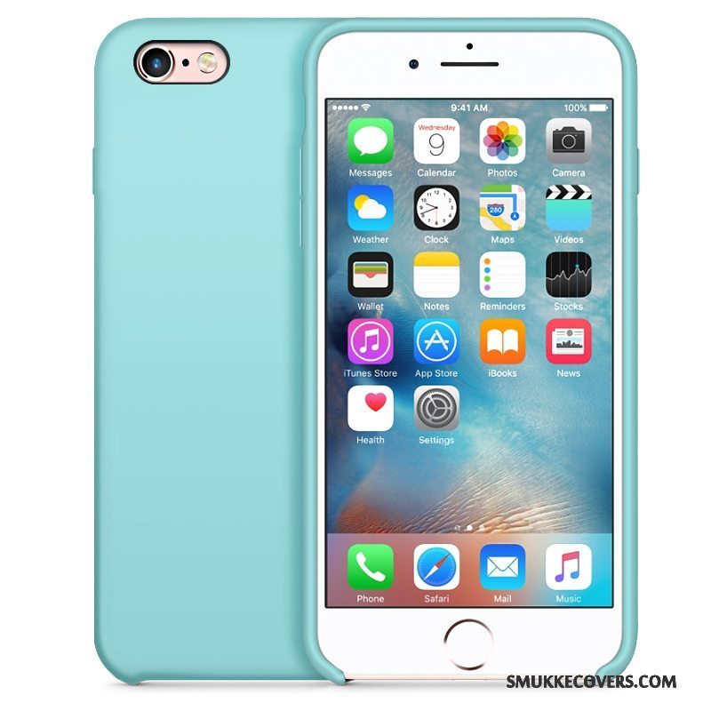 Etui iPhone 6/6s Plus Tasker Lyseblå Telefon, Cover iPhone 6/6s Plus Silikone Ny Anti-fald