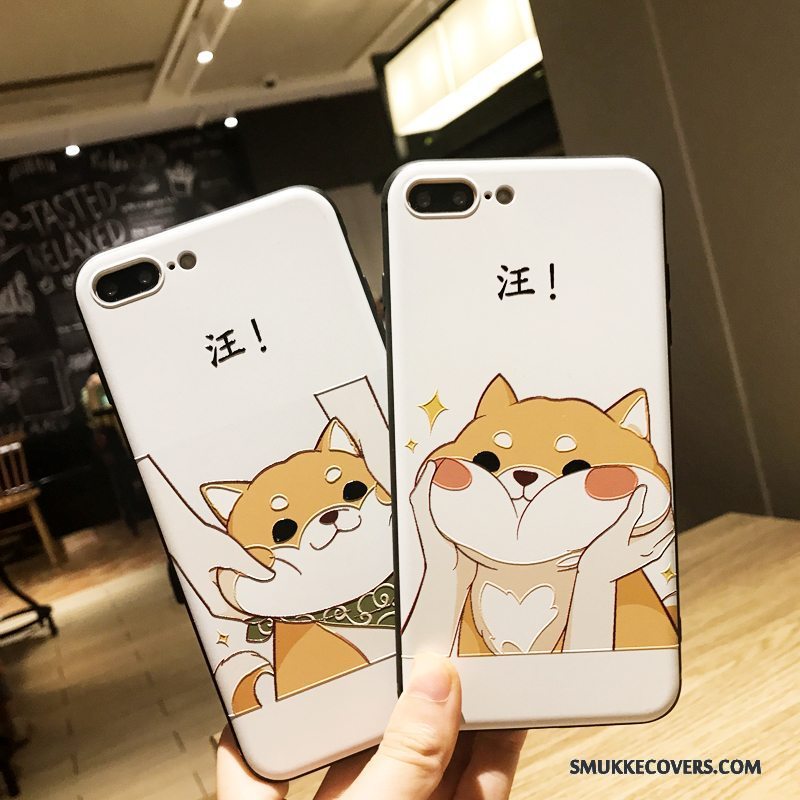 Etui iPhone 6/6s Plus Tasker Telefonelskeren, Cover iPhone 6/6s Plus Relief Hund Super Sødt