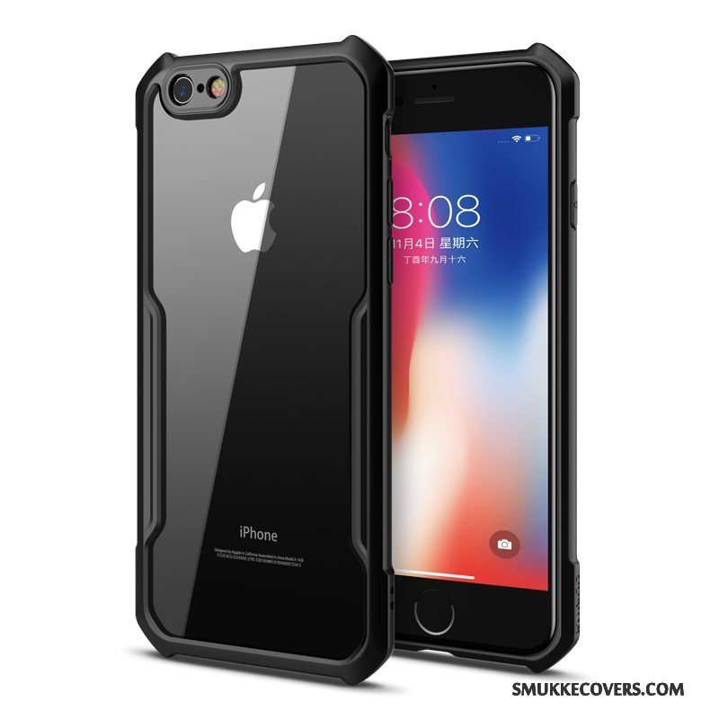 Etui iPhone 6/6s Tasker Telefontrend, Cover iPhone 6/6s Blød Anti-fald Gennemsigtig