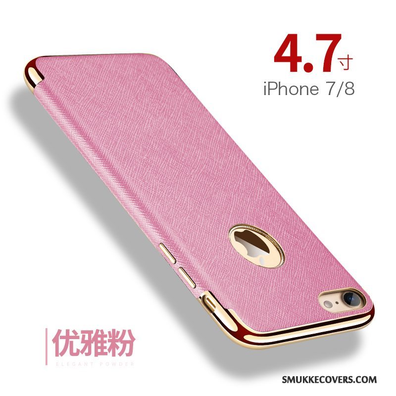 Etui iPhone 7 Blød Magnetisk Trend, Cover iPhone 7 Tasker Anti-fald Kvalitet