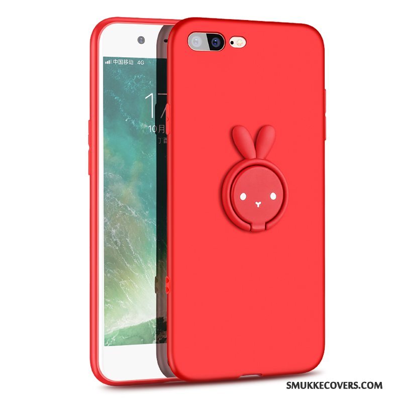 Etui iPhone 7 Plus Kreativ Rød Anti-fald, Cover iPhone 7 Plus Silikone Af Personlighed Telefon