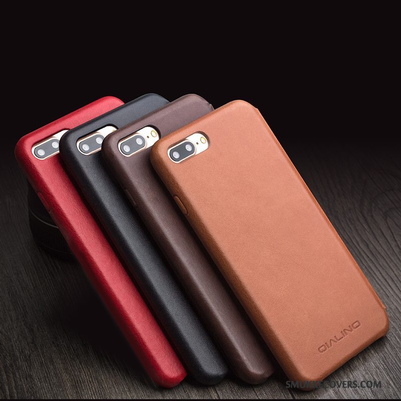 Etui iPhone 8 Farve Business Tynd, Cover iPhone 8 Læder Telefon