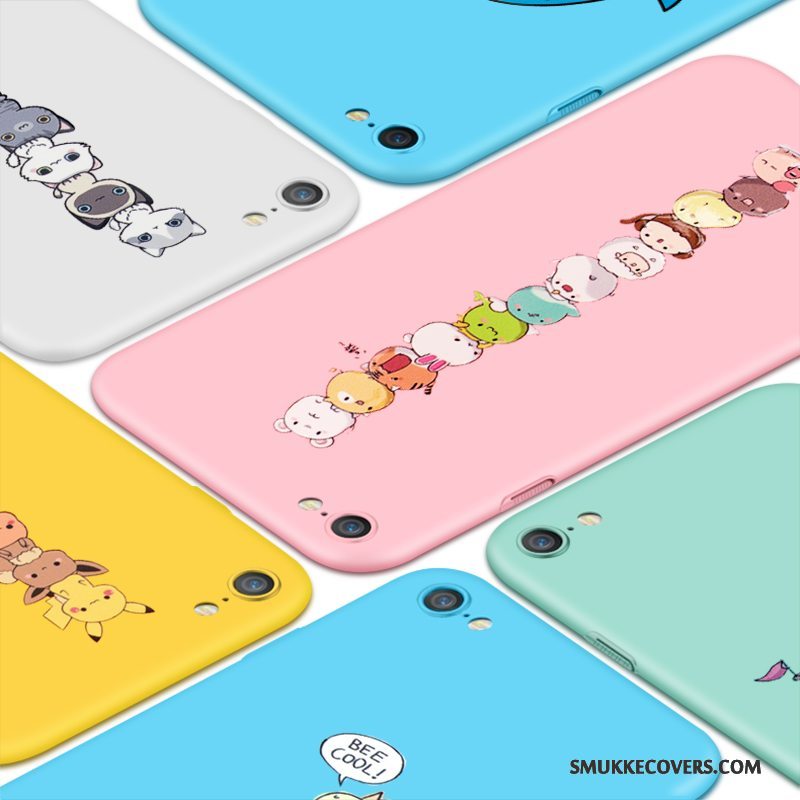 Etui iPhone 8 Plus Cartoon Hård Nubuck, Cover iPhone 8 Plus Kreativ Af Personlighed Telefon