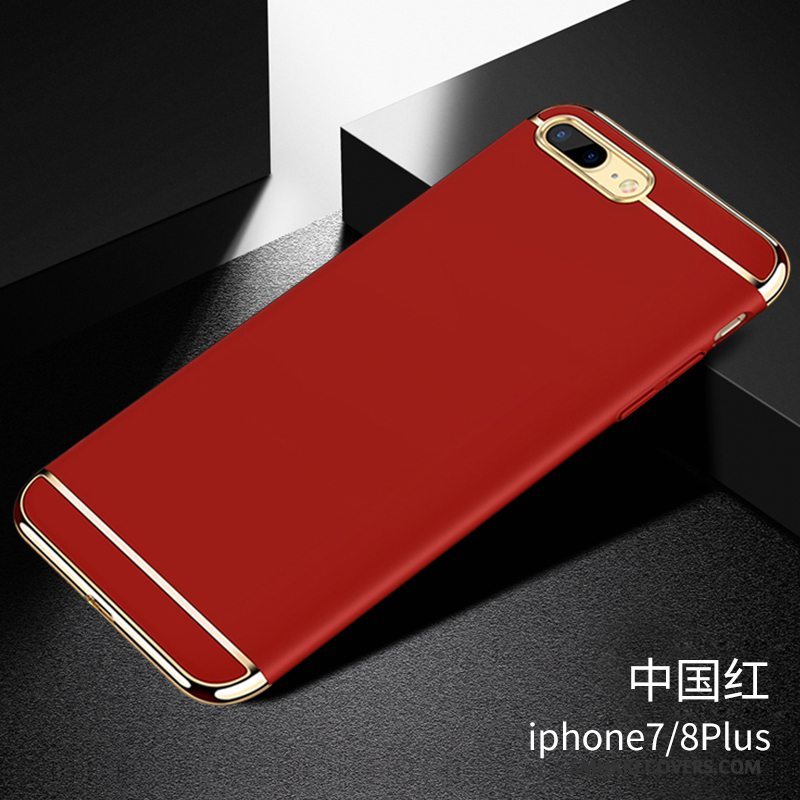 Etui iPhone 8 Plus Tasker Rød Trend, Cover iPhone 8 Plus Nubuck Ny