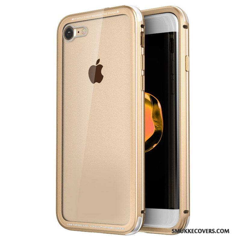 Etui iPhone 8 Tasker Telefonny, Cover iPhone 8 Beskyttelse Glas Ramme