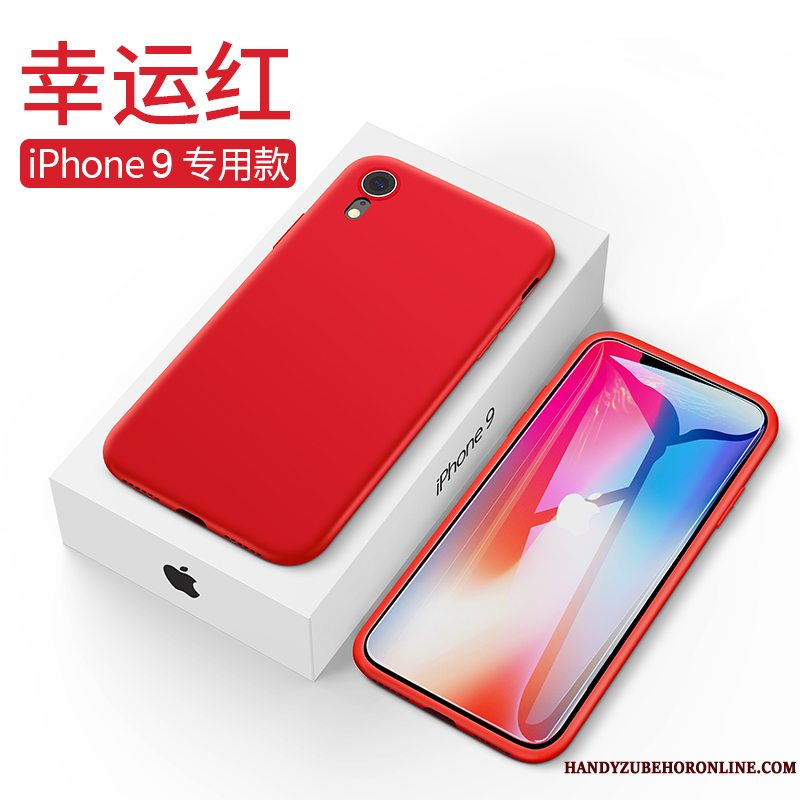 Etui iPhone Xr Tasker Flydende Telefon, Cover iPhone Xr Silikone Anti-fald Tynd