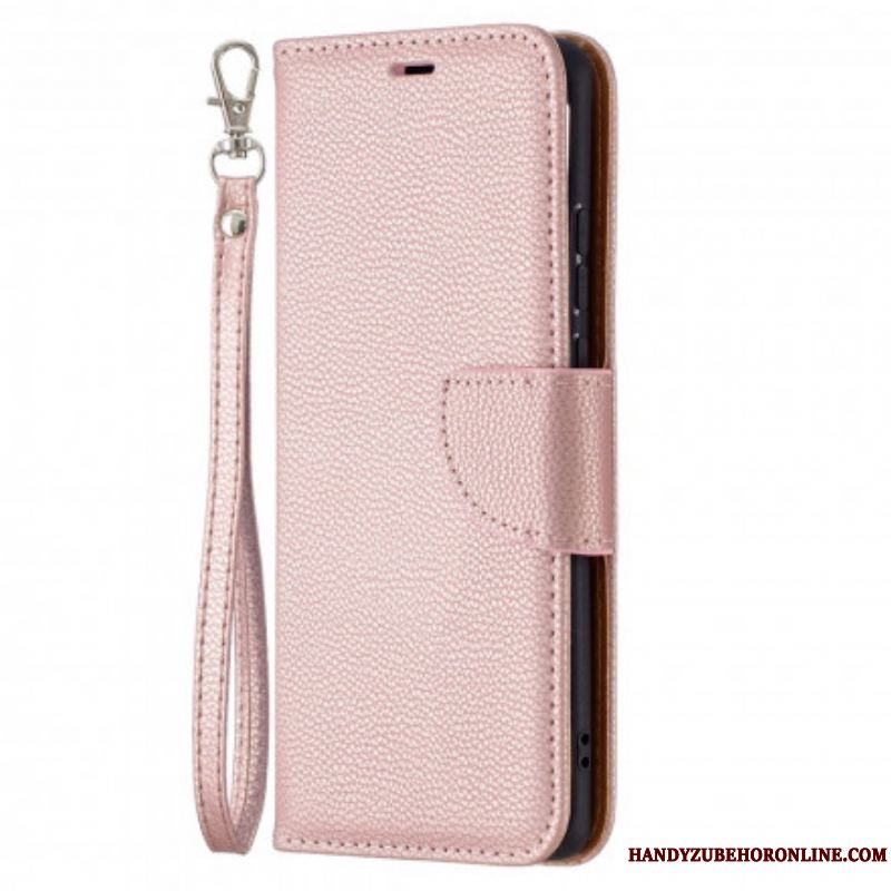 Flip Cover Huawei P50 Pro Læder Cover Litchi Rabat Oblique