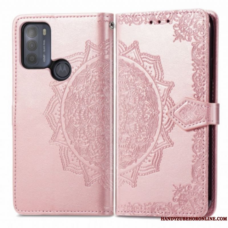 Flip Cover Moto G50 Mandala Middelalder