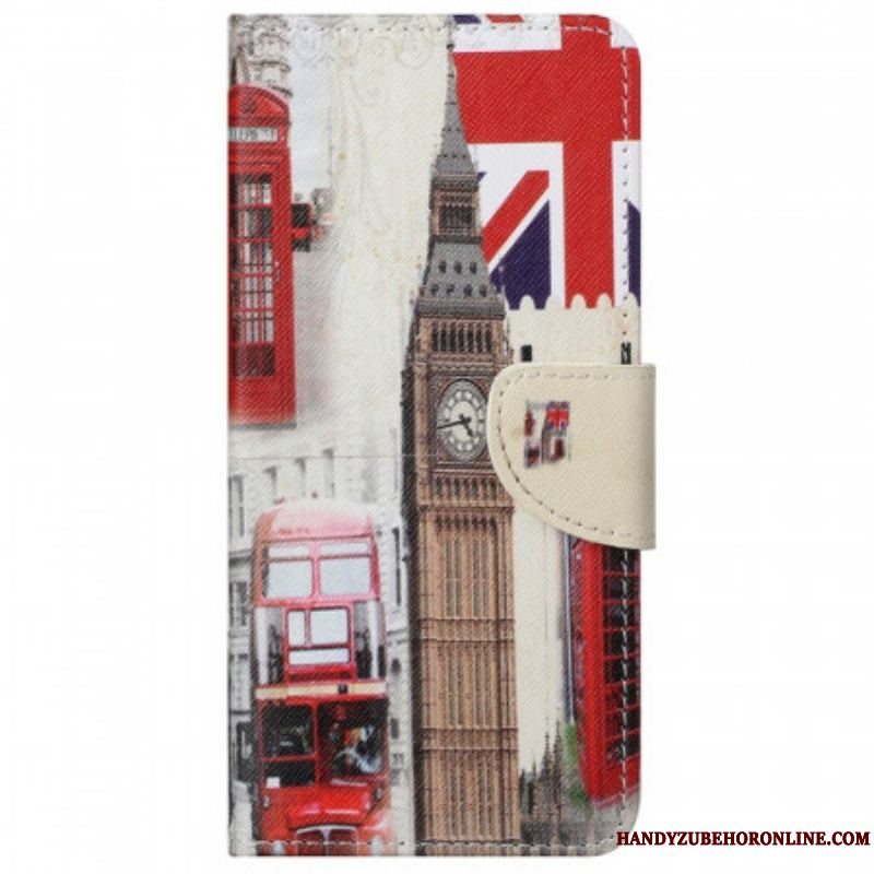 Flip Cover Moto G51 5G London Liv