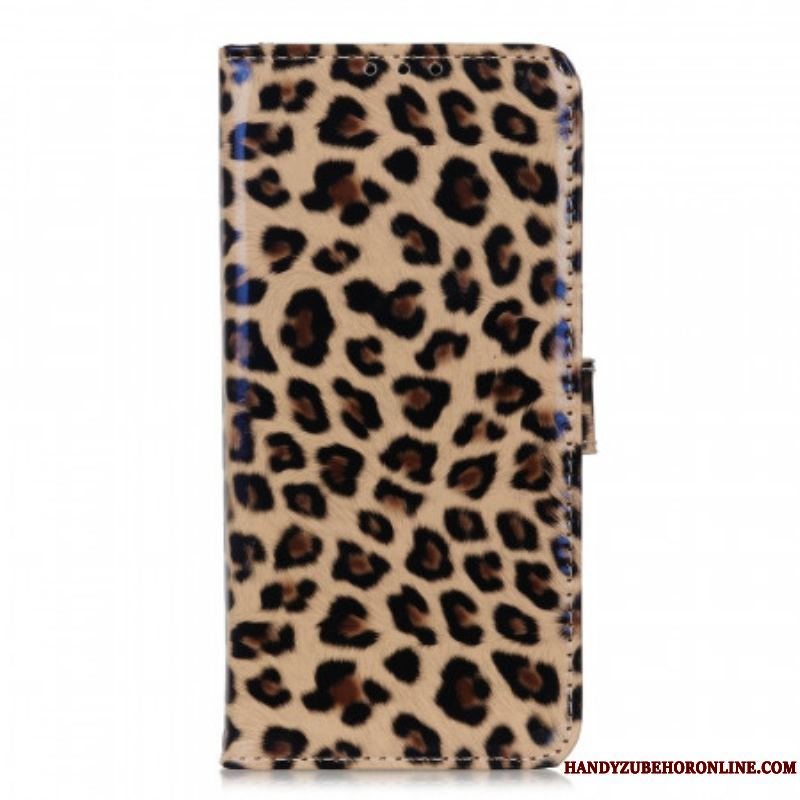 Flip Cover Samsung Galaxy A13 5G / A04s Leopard