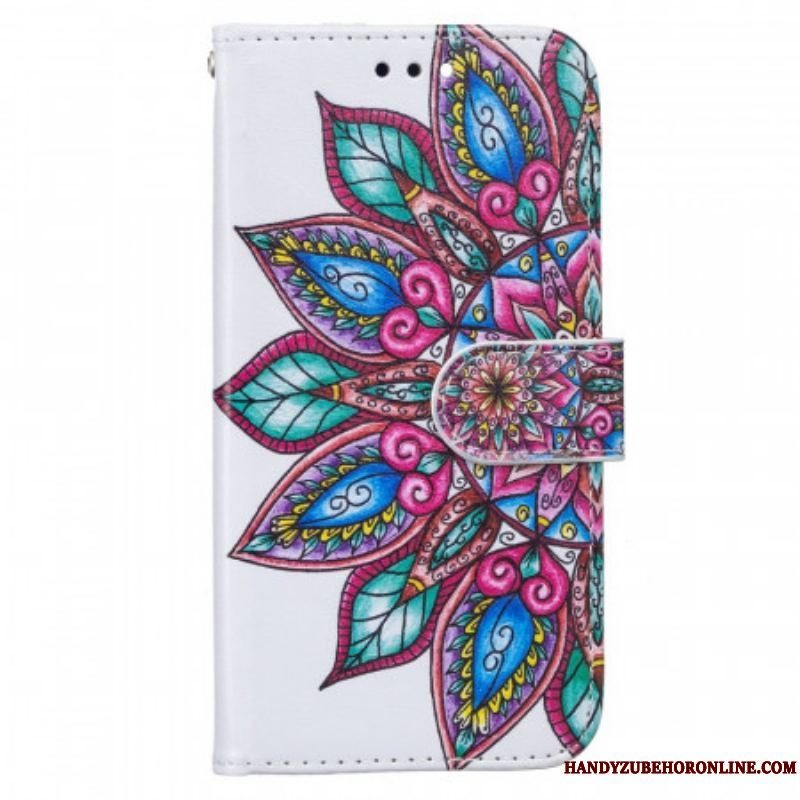 Flip Cover Samsung Galaxy A13 5G / A04s Tegnet Mandala