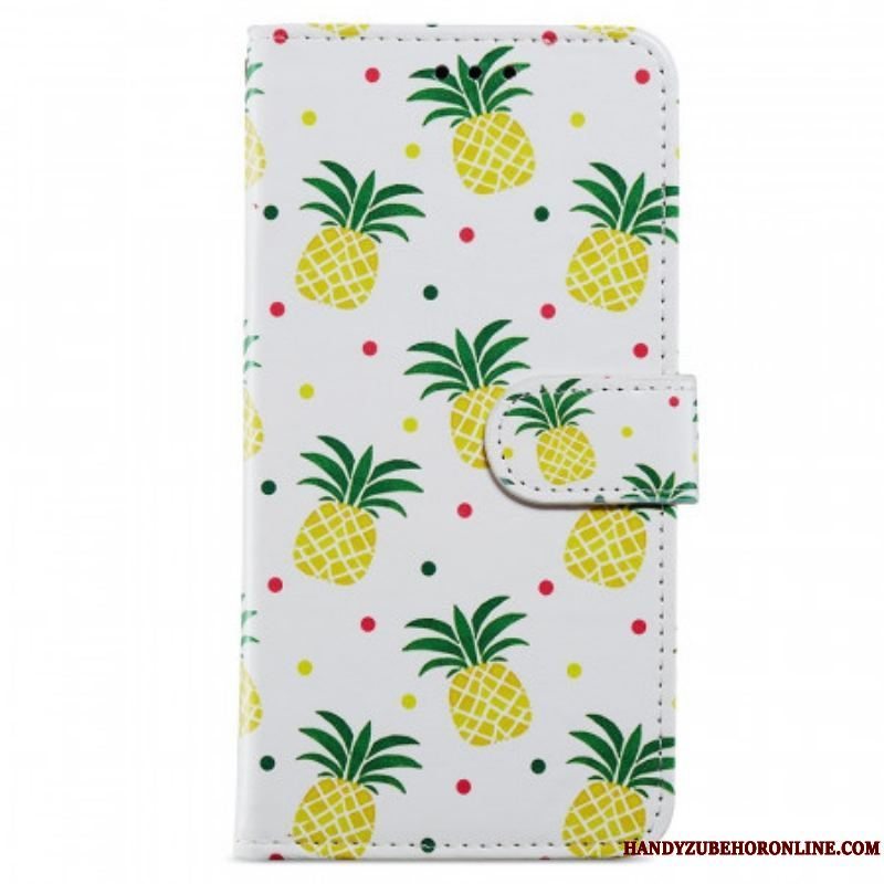 Flip Cover Samsung Galaxy A13 Flere Ananas