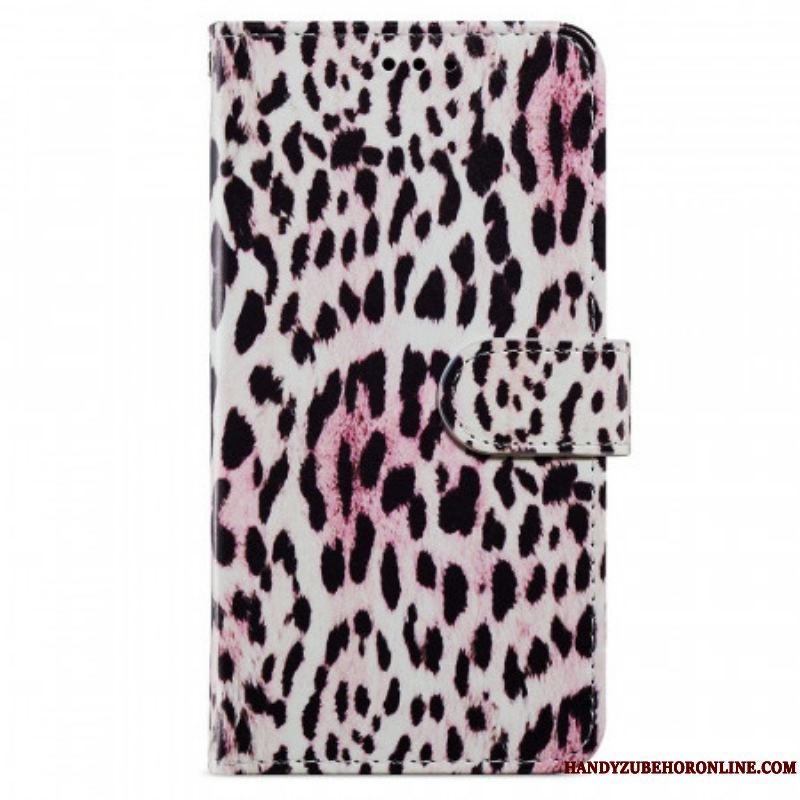 Flip Cover Samsung Galaxy A13 Leopard Print