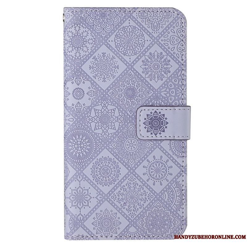 Flip Cover Samsung Galaxy A13 Tapestry Mønster