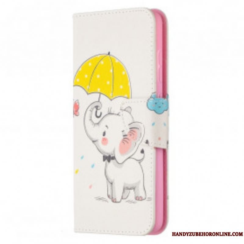 Flip Cover Samsung Galaxy A52 4G / A52 5G / A52s 5G Baby Elefant