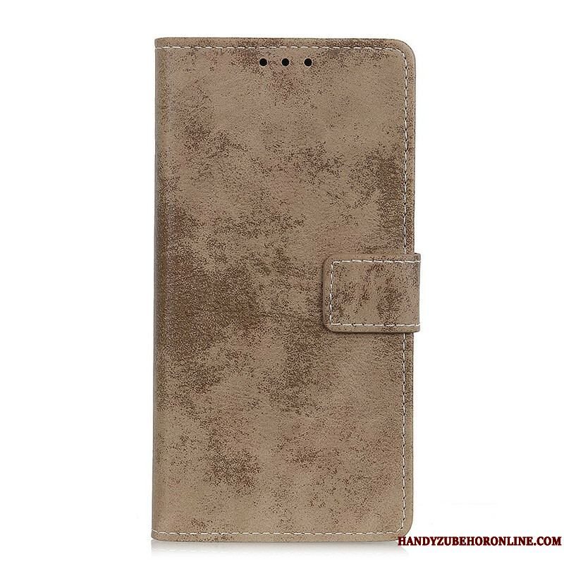 Flip Cover Samsung Galaxy A52 4G / A52 5G / A52s 5G Vintage Kunstlæder