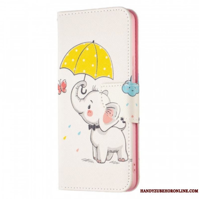 Flip Cover Samsung Galaxy A53 5G Baby Elefant