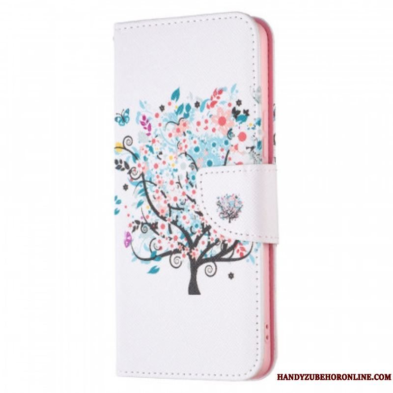 Flip Cover Samsung Galaxy A53 5G Blomstret Træ