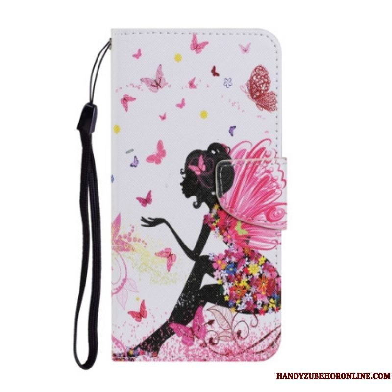 Flip Cover Samsung Galaxy A54 5G Med Snor Thong Fairy