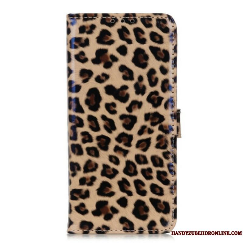 Flip Cover Samsung Galaxy M12 / A12 Almindelig Leopard