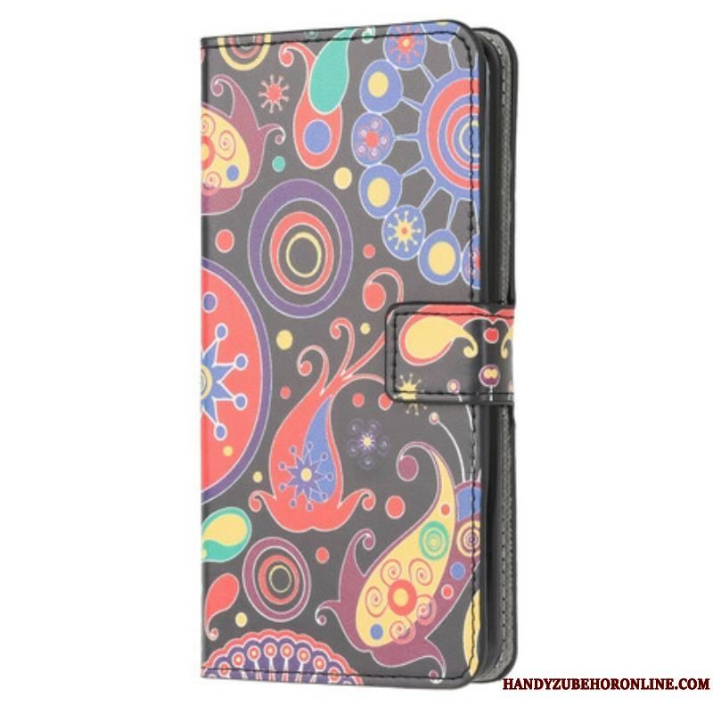 Flip Cover Samsung Galaxy M12 / A12 Galaxy Design