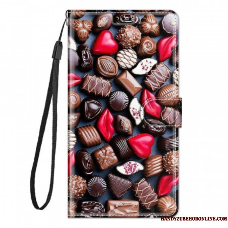Flip Cover Samsung Galaxy M23 5G Chokolade