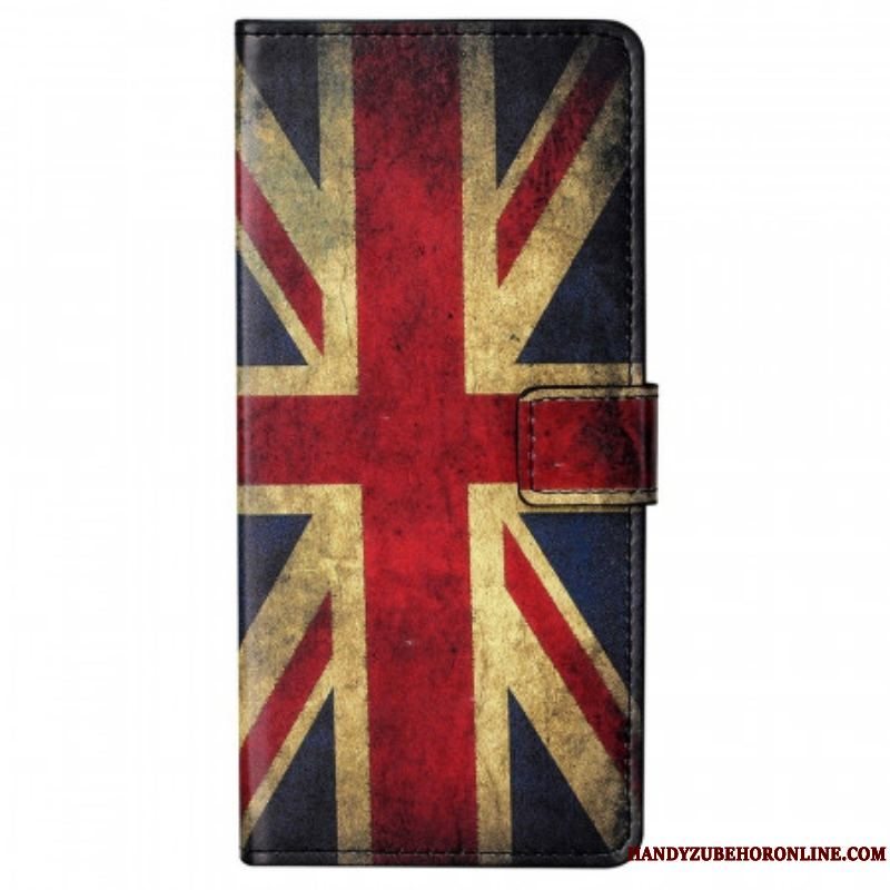 Flip Cover Samsung Galaxy M23 5G Engelsk Flag