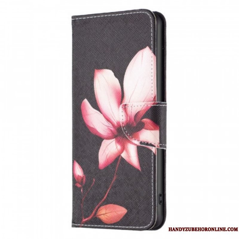 Flip Cover Samsung Galaxy M23 5G Lyserød Blomst