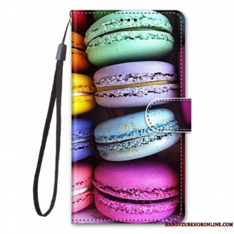 Flip Cover Samsung Galaxy M23 5G Macarons