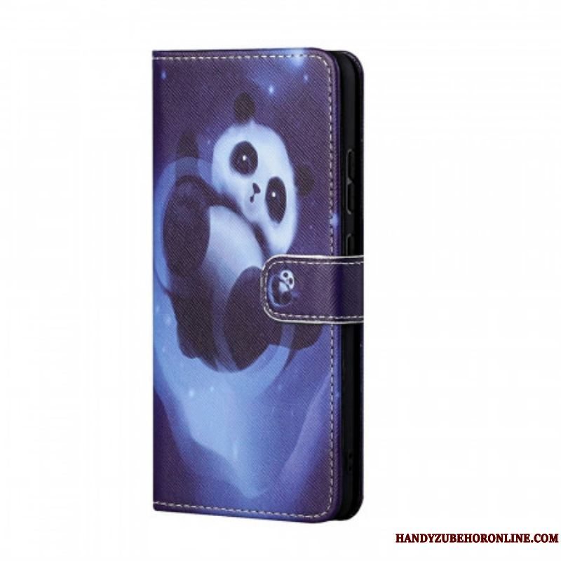 Flip Cover Samsung Galaxy M23 5G Med Snor Strappy Panda